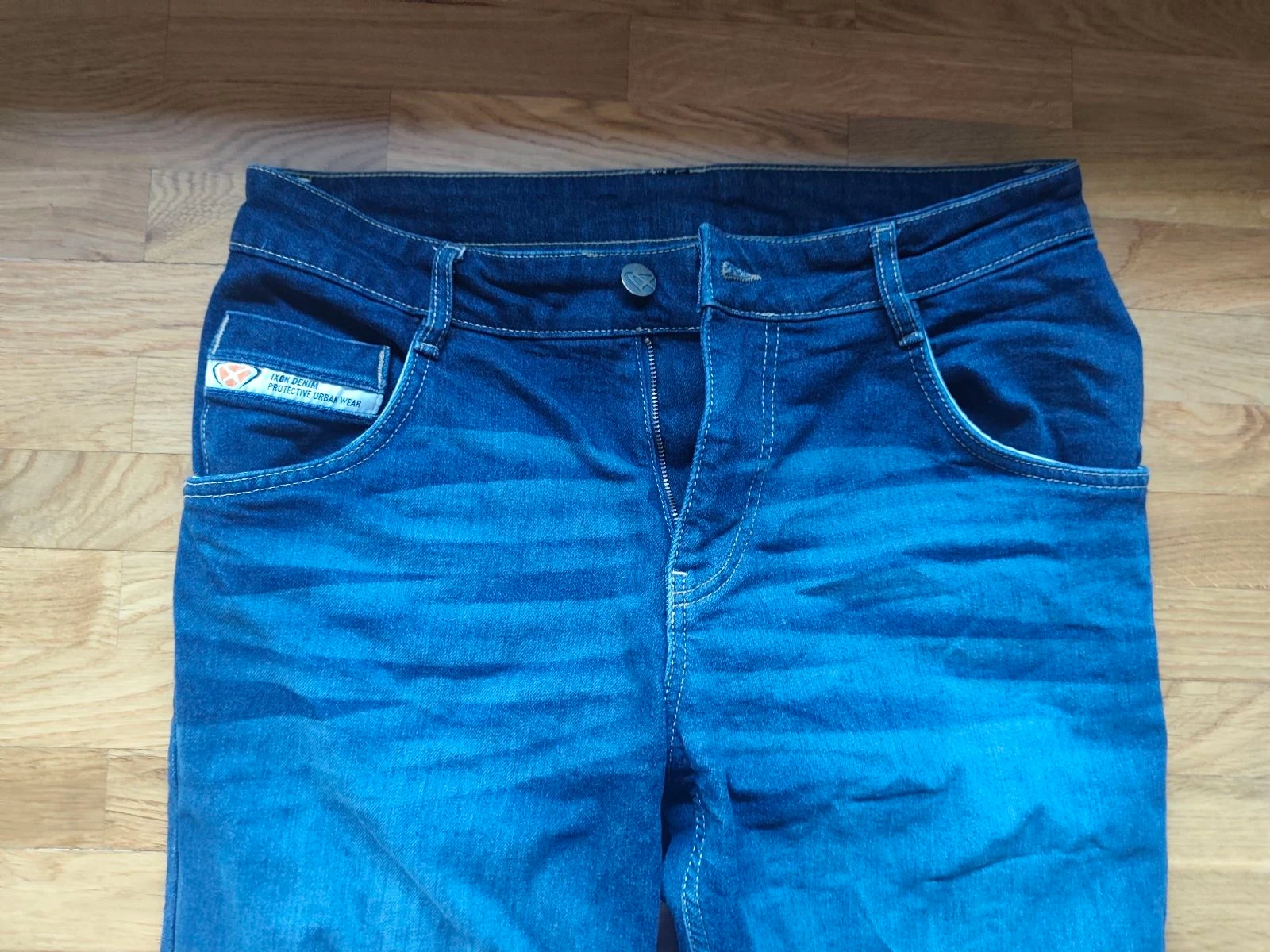 Calça jeans moto – photo 3